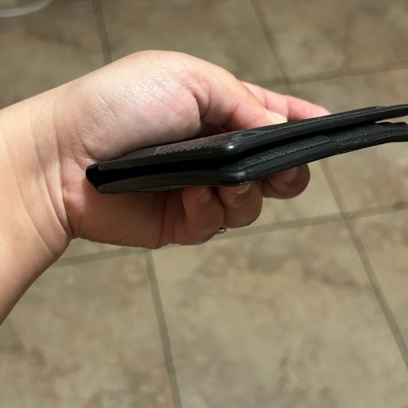 Louis Vuitton Black and Gray Monogram Card Holder - Picture 10 of 11